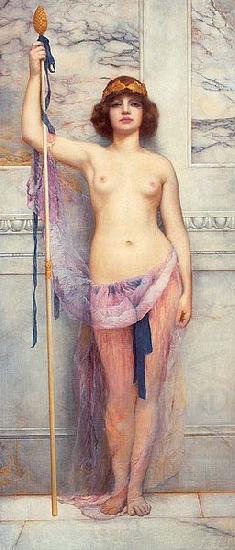 A Priestess, John William Godward